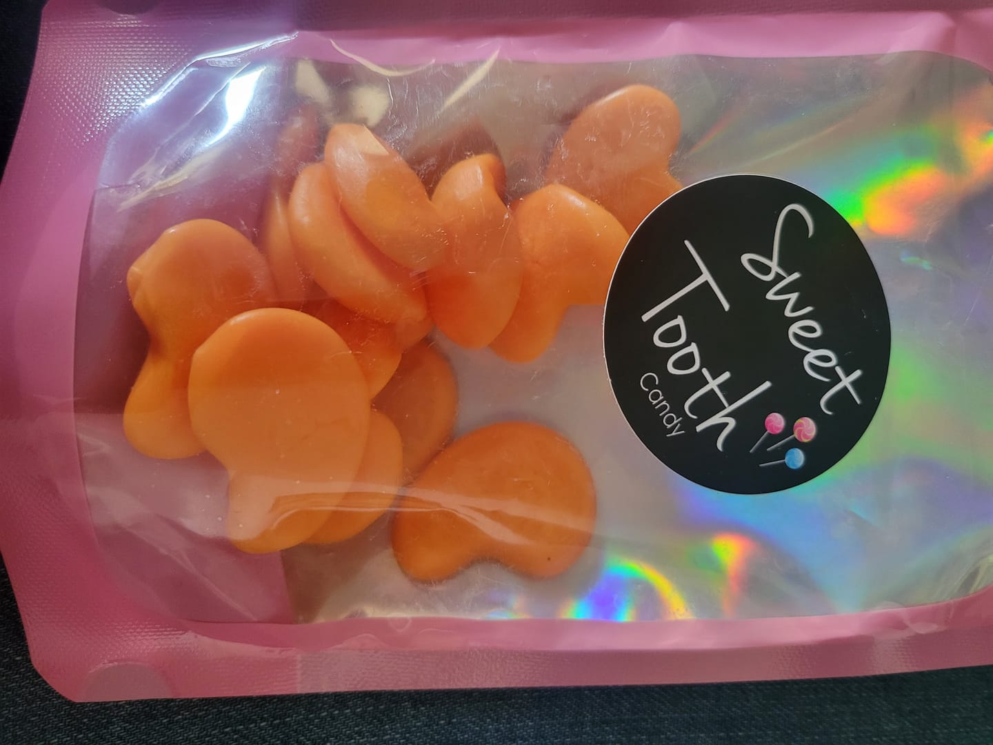 Customer photo review of Just Enough - Spicy Mango Gummi