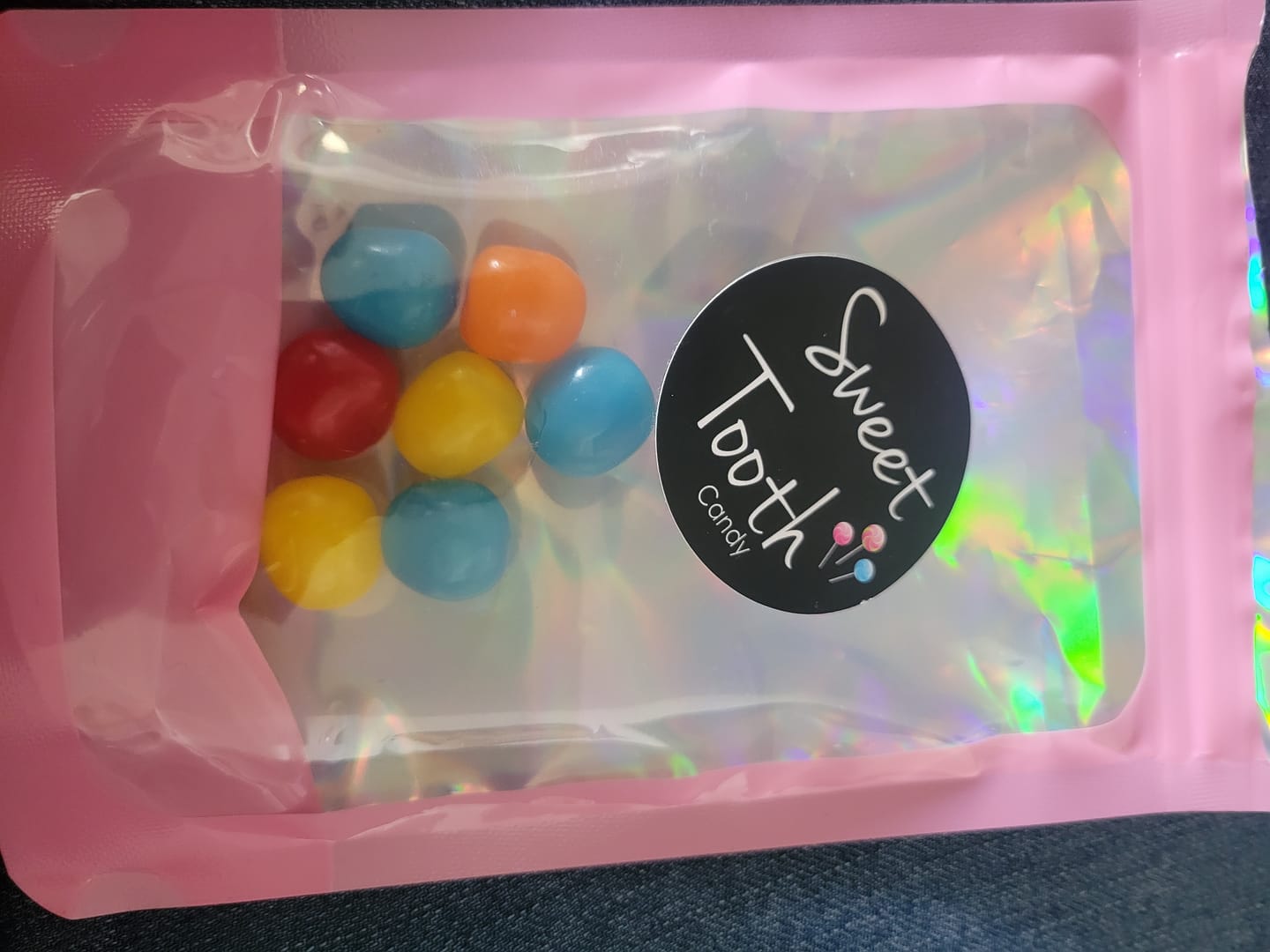 Customer photo review of Just Enough - Celebration Mix Fruit Sours