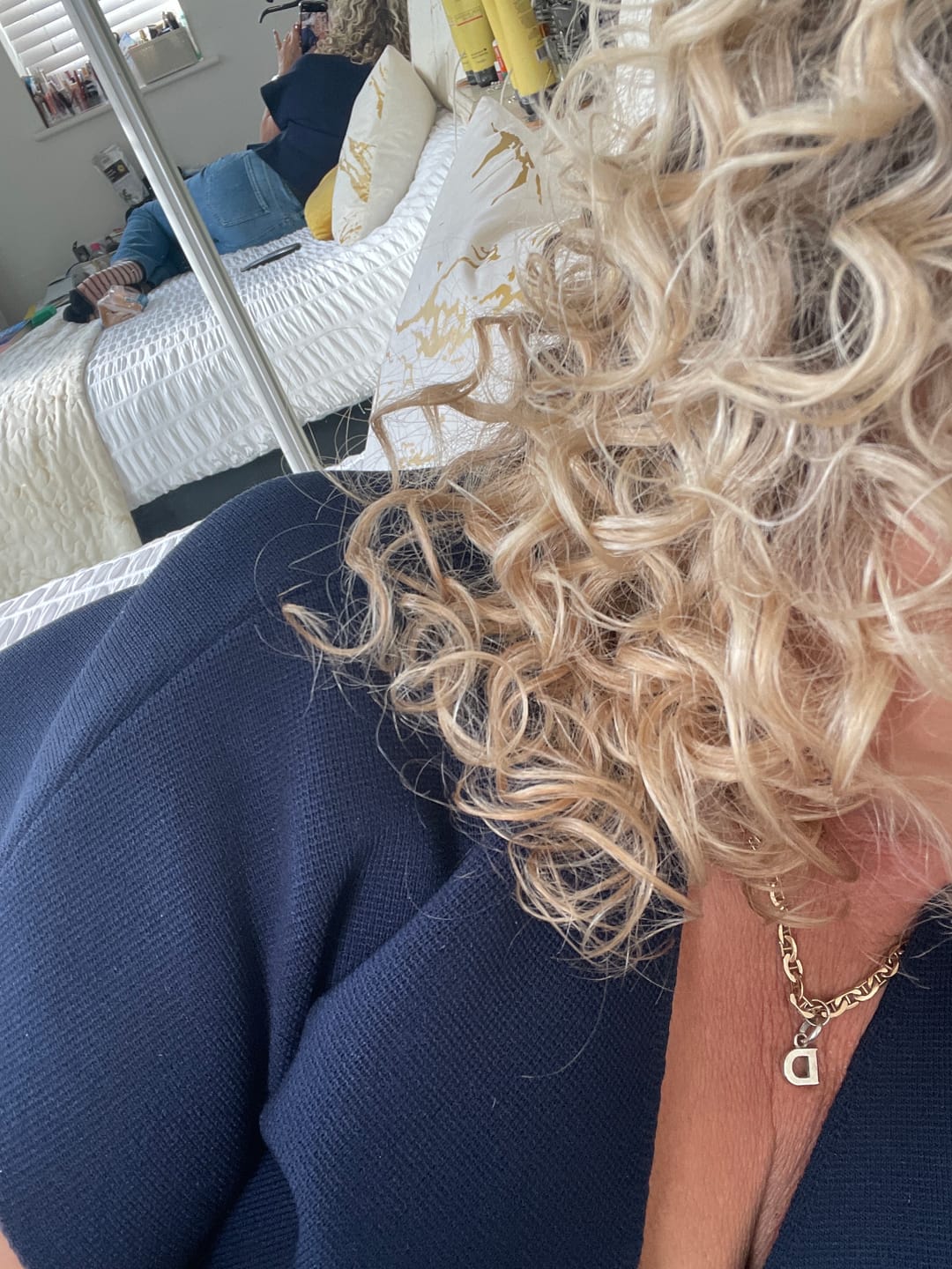 Customer photo review of Hydrating Hair Mist