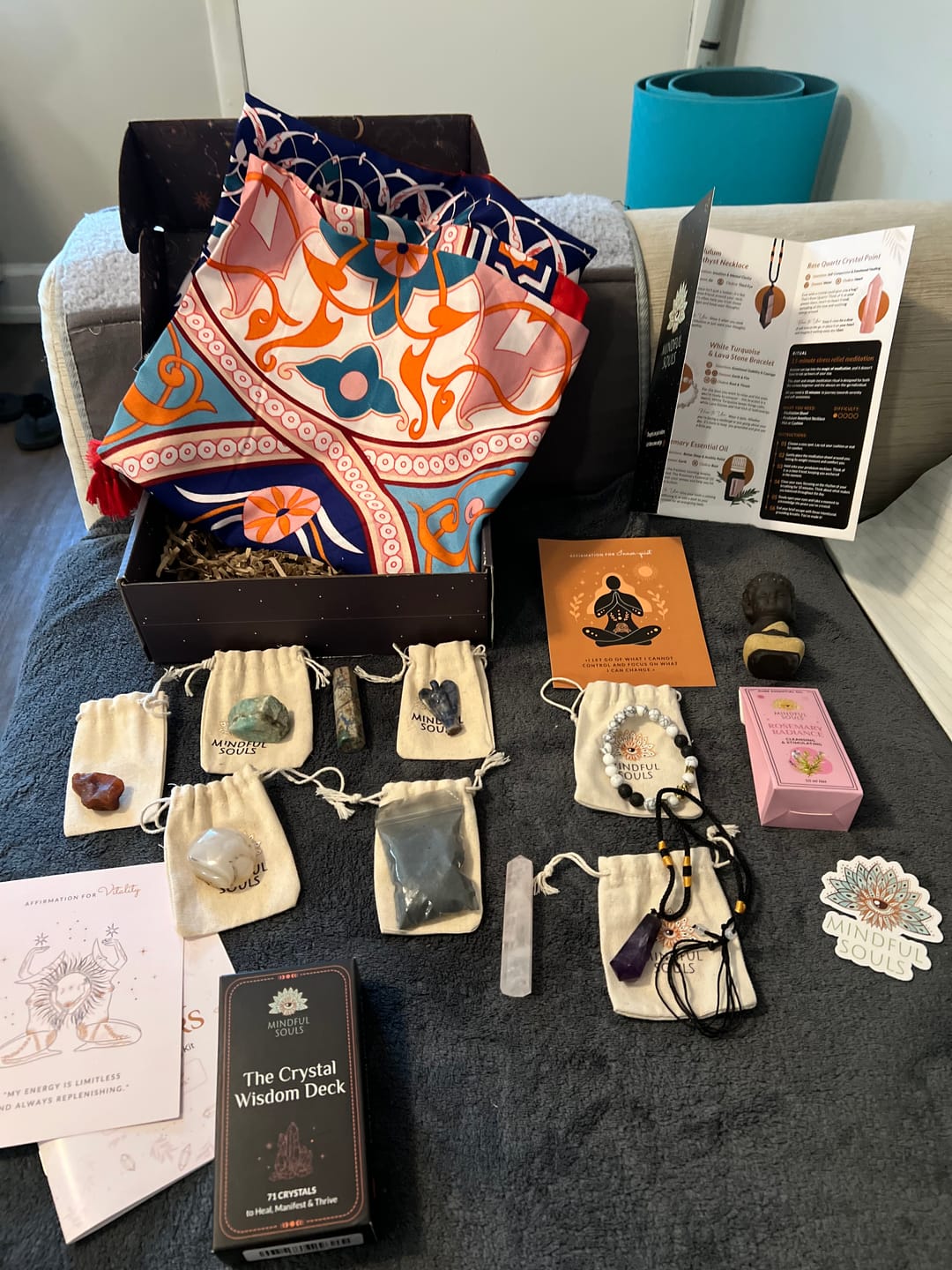 Customer photo review of Mindful Subscription Box