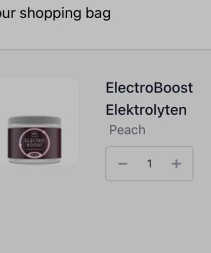 Customer photo review of ElectroBoost Lemon