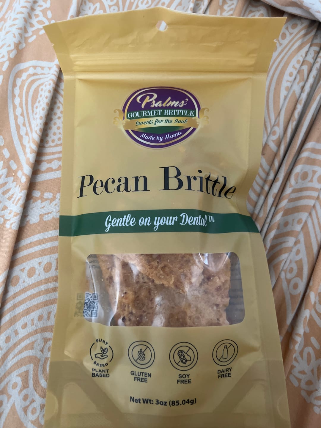 Customer photo review of Sample Bag (Free with coupon code FREEBRITTLE)