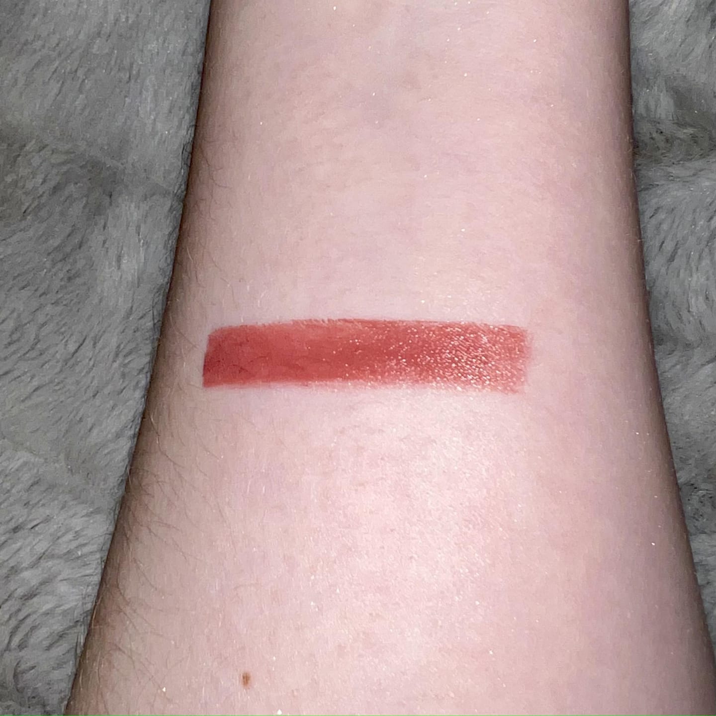 Customer photo review of Nourish & Glow Lipsticks