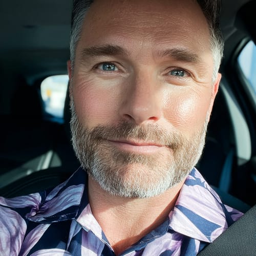 Customer photo review of Strateva Rx All-In-One Serum for Men — replaces a full routine for firmer, more defined skin