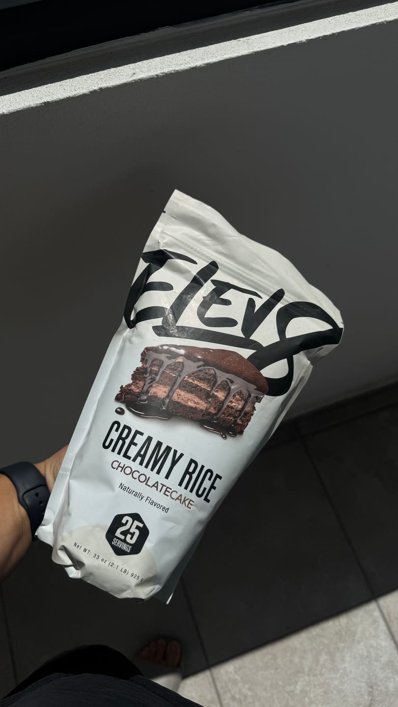 Customer photo review of ELEV8 CREMA DE ARROZ 25 SERV