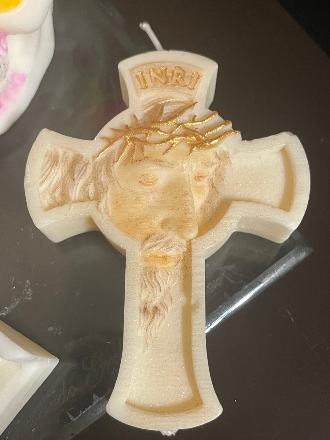 Customer photo review of ✨ Cera Premium Lista para MOLDE – Ideal para Velas de molde ,Waxmelts y figuras decorativas