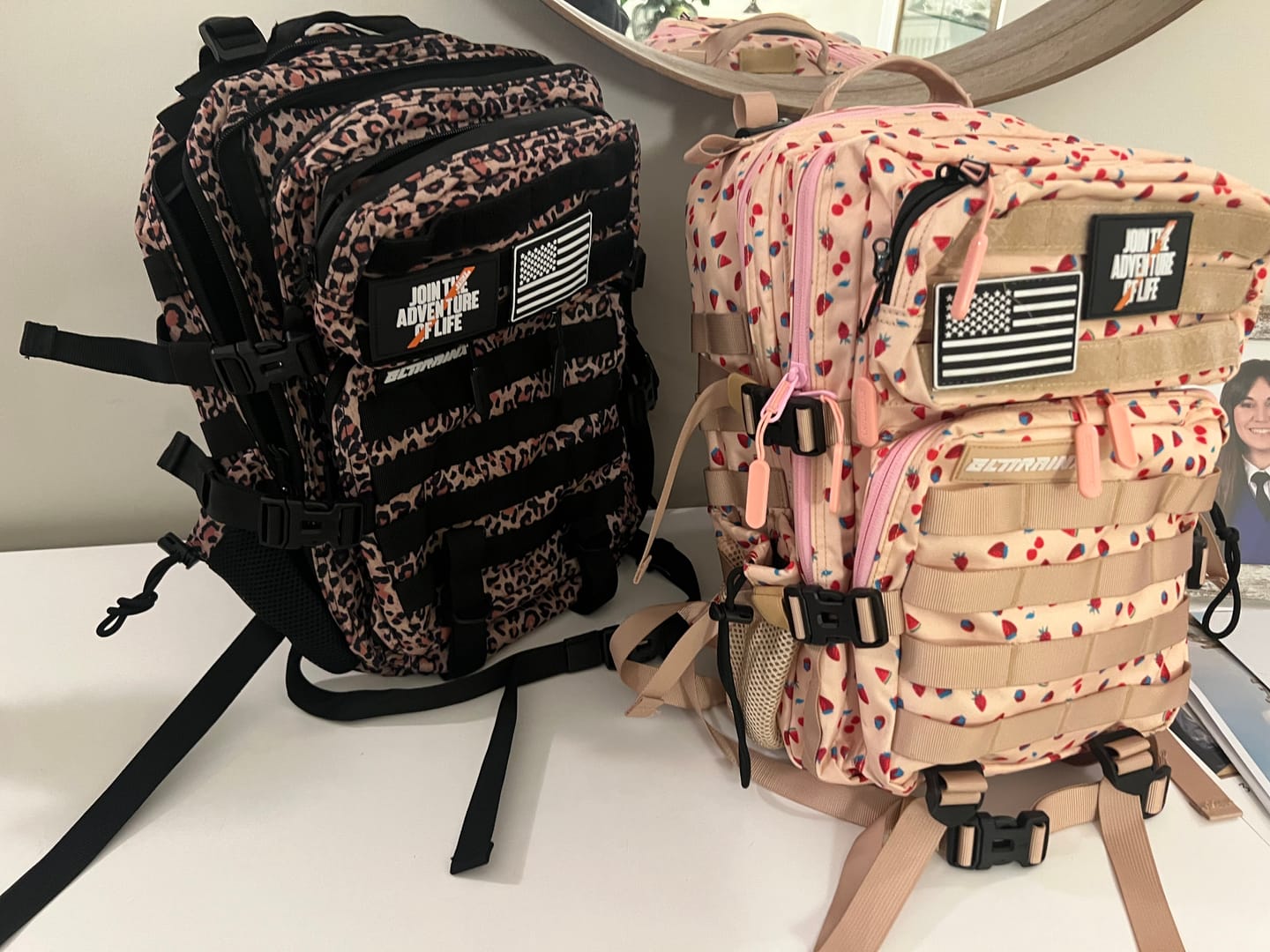 Customer photo review of Mochila Táctica 25L All In Savage