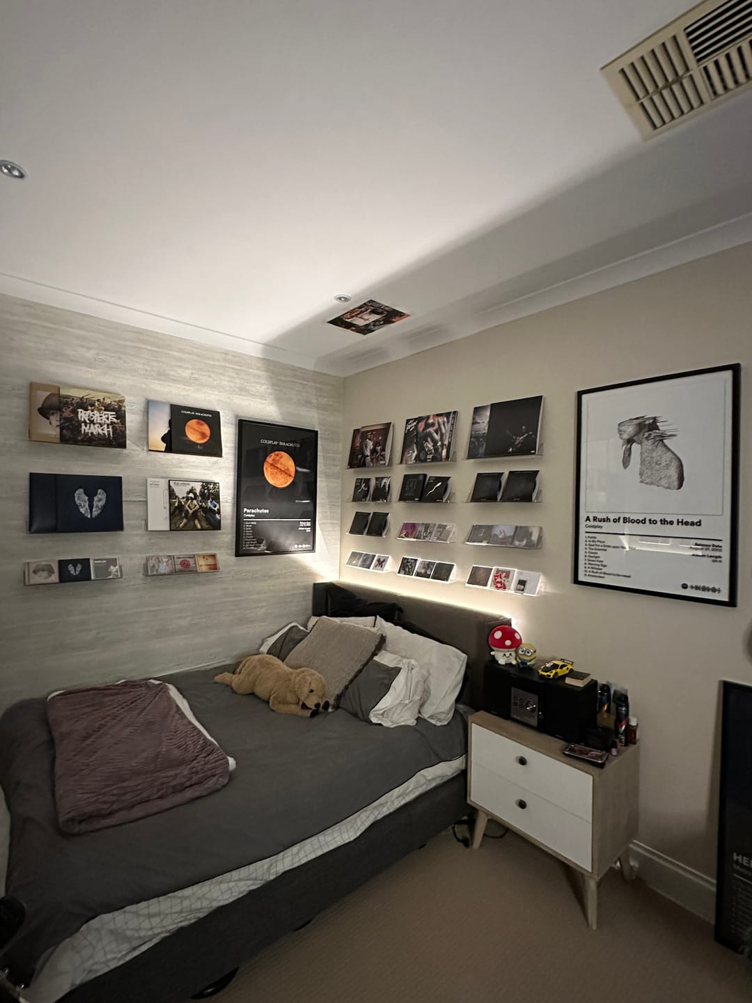 Customer photo review of Coldplay Album Posters