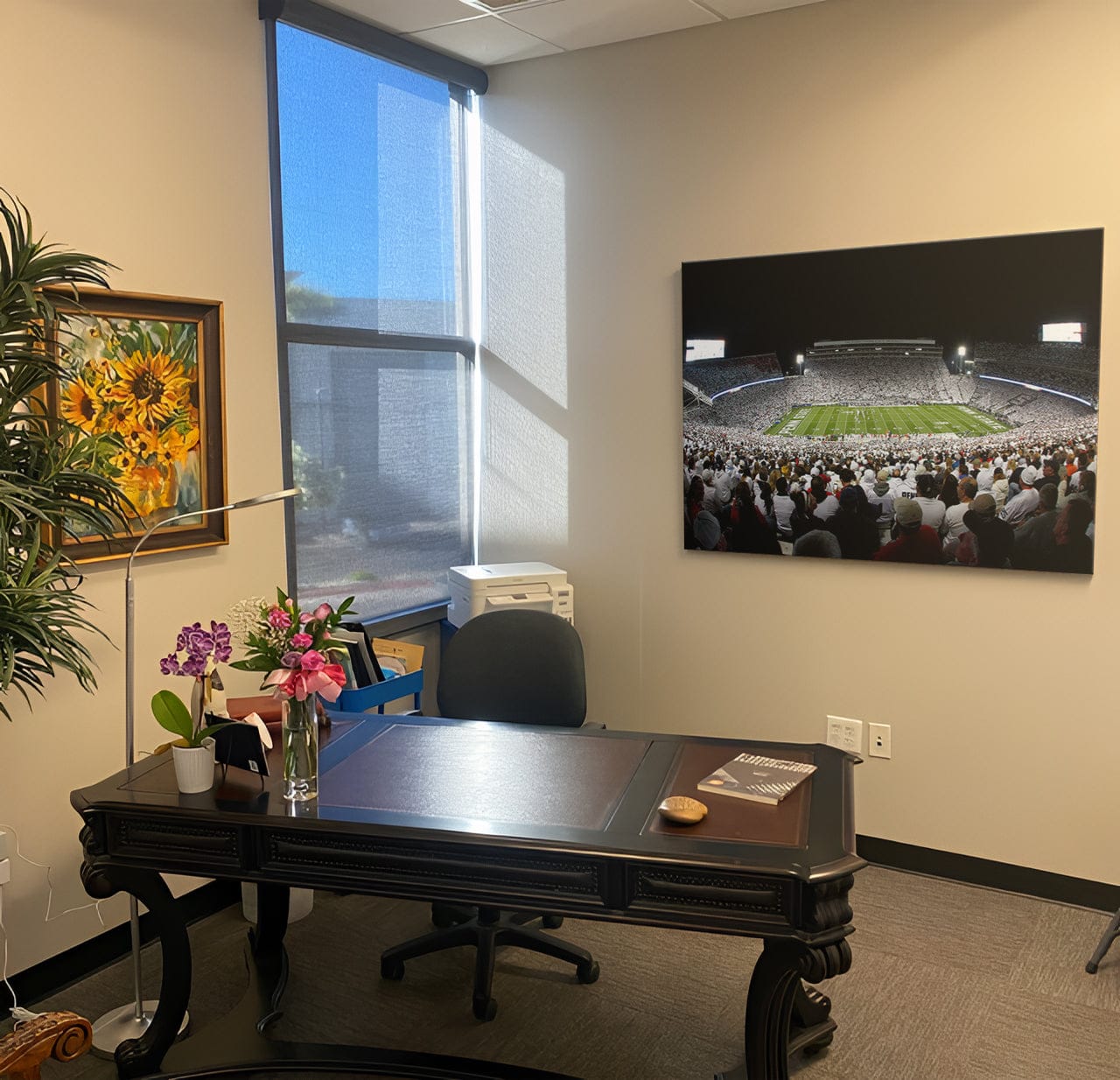 Customer photo review of Penn State Stadium, Stadium Canvas, Sport Art, Gift for him, Man Cave Decor, Art Print, Canvas Print Wall Art