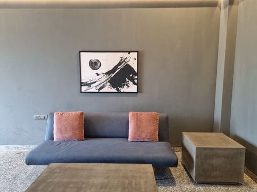 Customer photo review of Coal 3, Black and white Painting