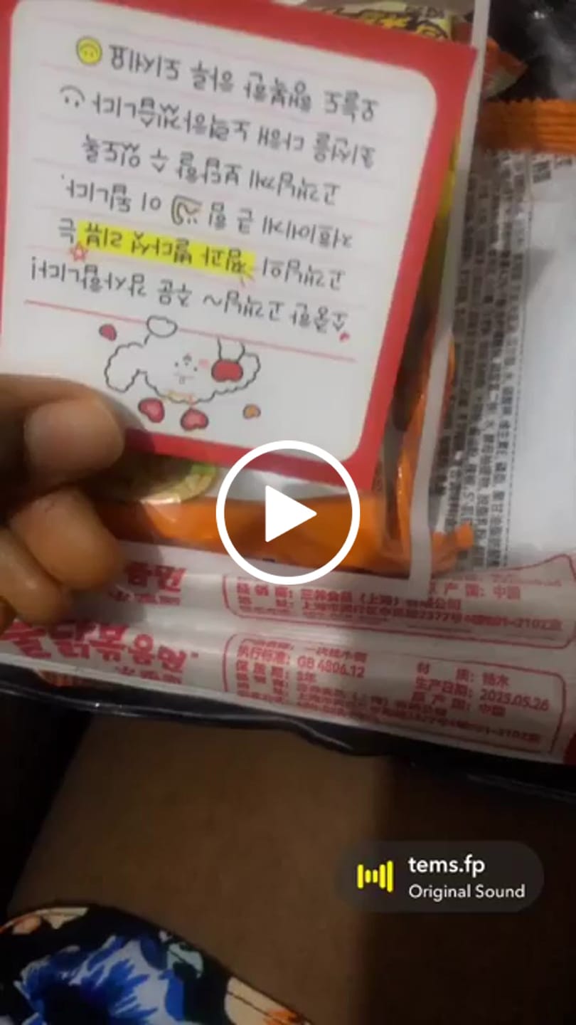 Customer video review of Samyang Quattro Cheese Ramen