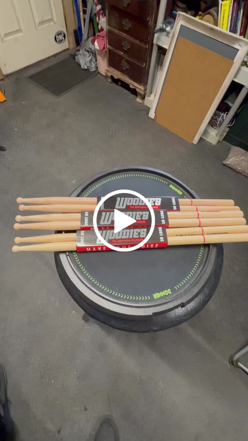 Customer video review of American Hickory 5B Long Drumsticks