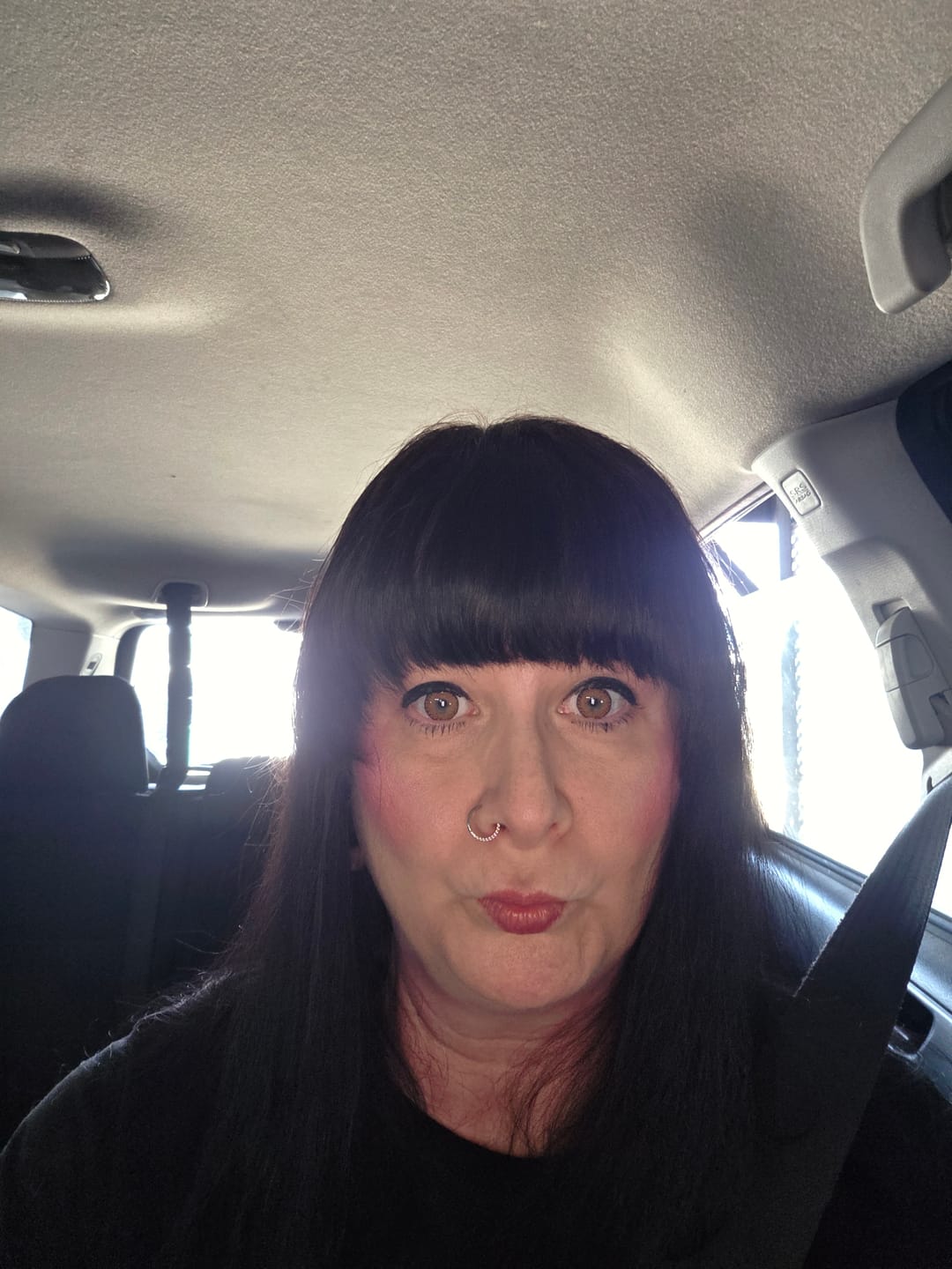Customer photo review of Three Tone HONEY Brown Prescription Coloured Contact Lenses