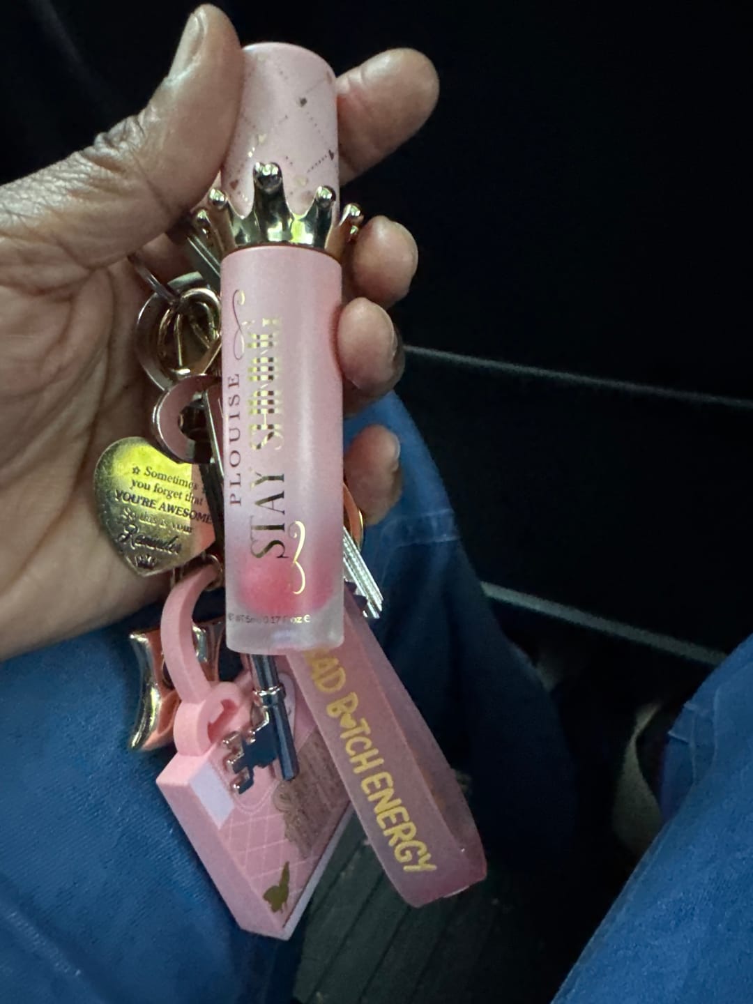 Customer photo review of P.Louise Stay Shining Crown Lip Oil