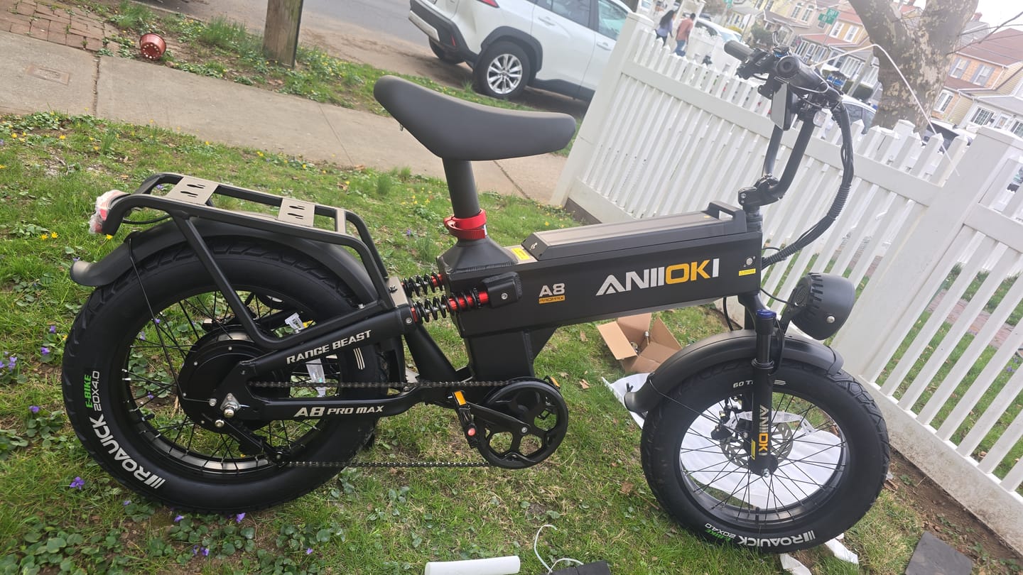 Customer photo review of ANIIOKI A8 Pro Max eBike(2026)