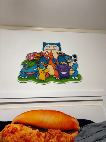 Customer photo review of Pokémon Rug