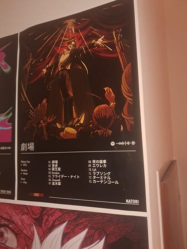 Customer photo review of Custom Album Cover Poster | Design 1