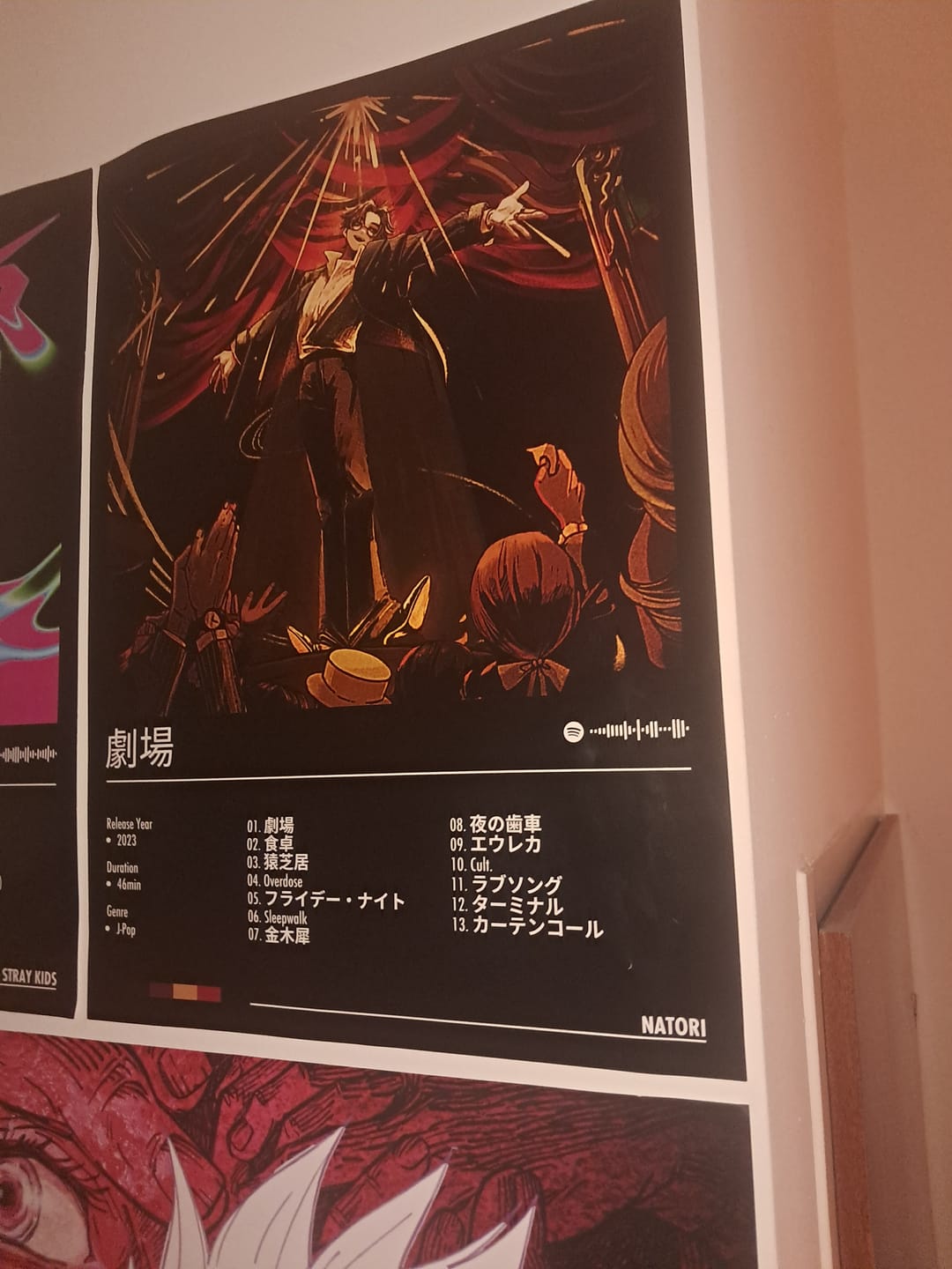 Customer photo review of Custom Album Cover Poster | Design 1