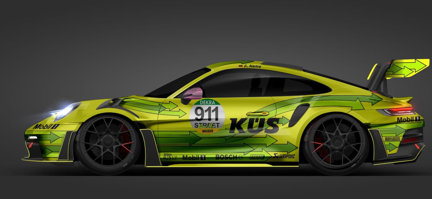 Customer photo review of Grello Porsche GT Livery - Individuelle Handyhülle für iPhone