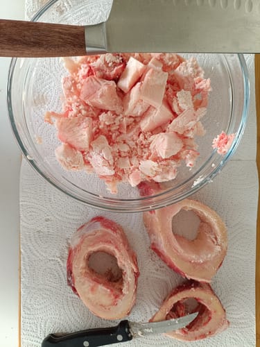 Customer photo review of Markknochen Rind Bio