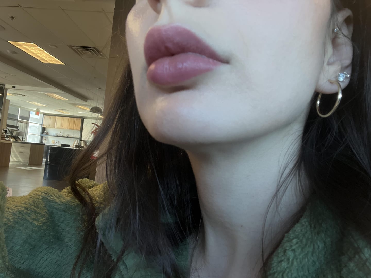 Customer photo review of Nourish & Glow Lipsticks