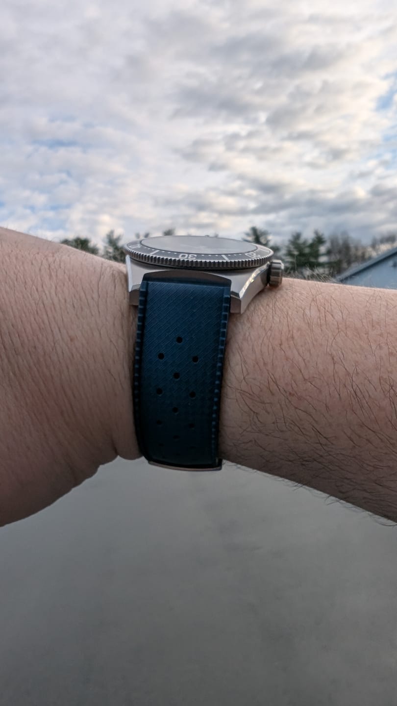 Customer photo review of Tropical Rubber - Blue