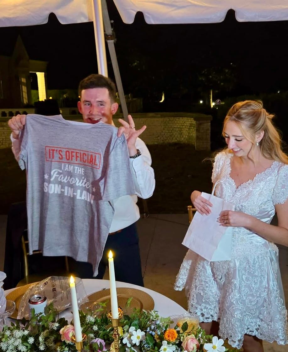 Customer photo review of I Am The Favorite Son-In-Law - Best Gift For Son-In-Law Classic T-Shirt