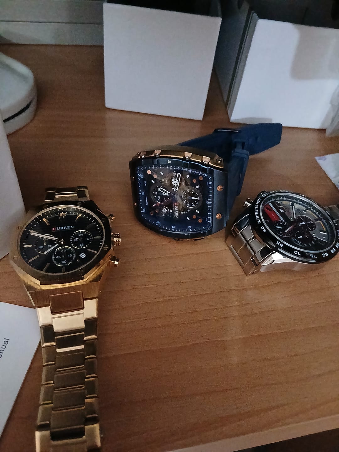 Customer photo review of Curren Atene® orologio uomo acciaio