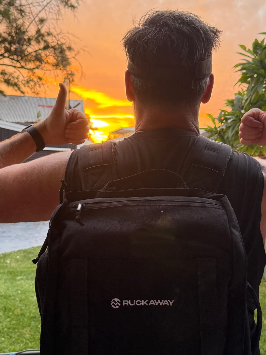 Customer photo review of RUCKING BACKPACK