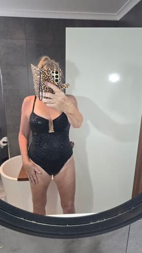 Customer photo review of Sexy Hottie One Piece