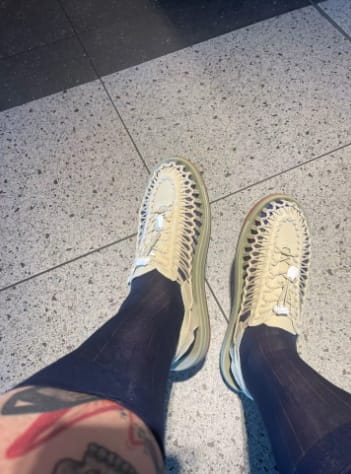 Customer photo review of Sandalias Outdoor WalkFree™ Unisex - Flexibles, Transpirables y Ultra Cómodas