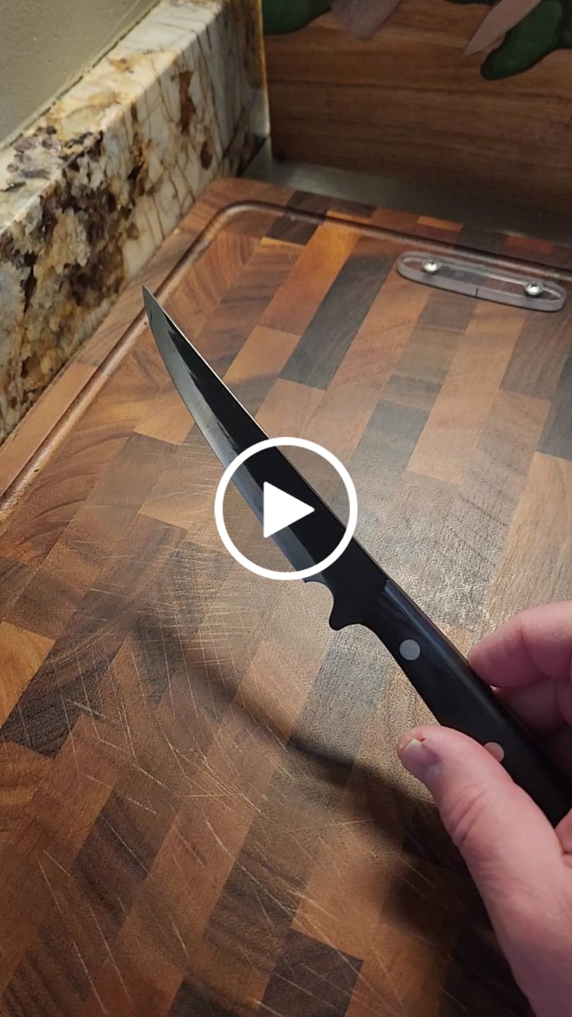 Customer video review of Swordfish Fish Knife
