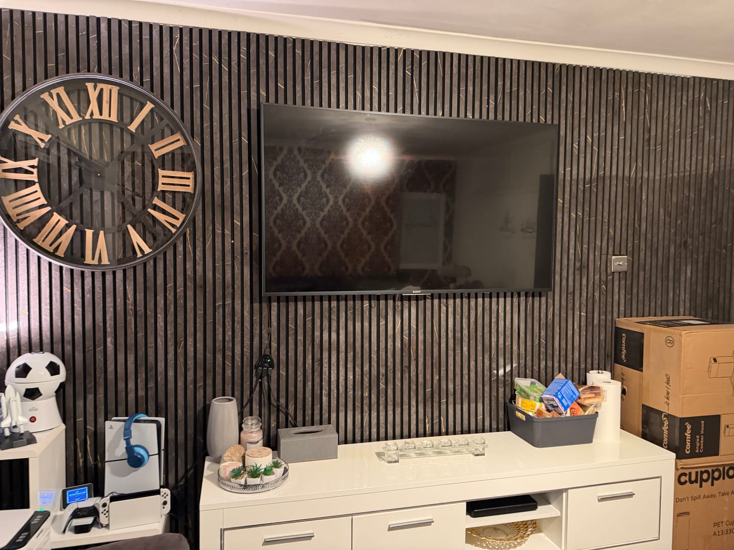 Customer photo review of Wall Panel LED Lighting Strip Kit