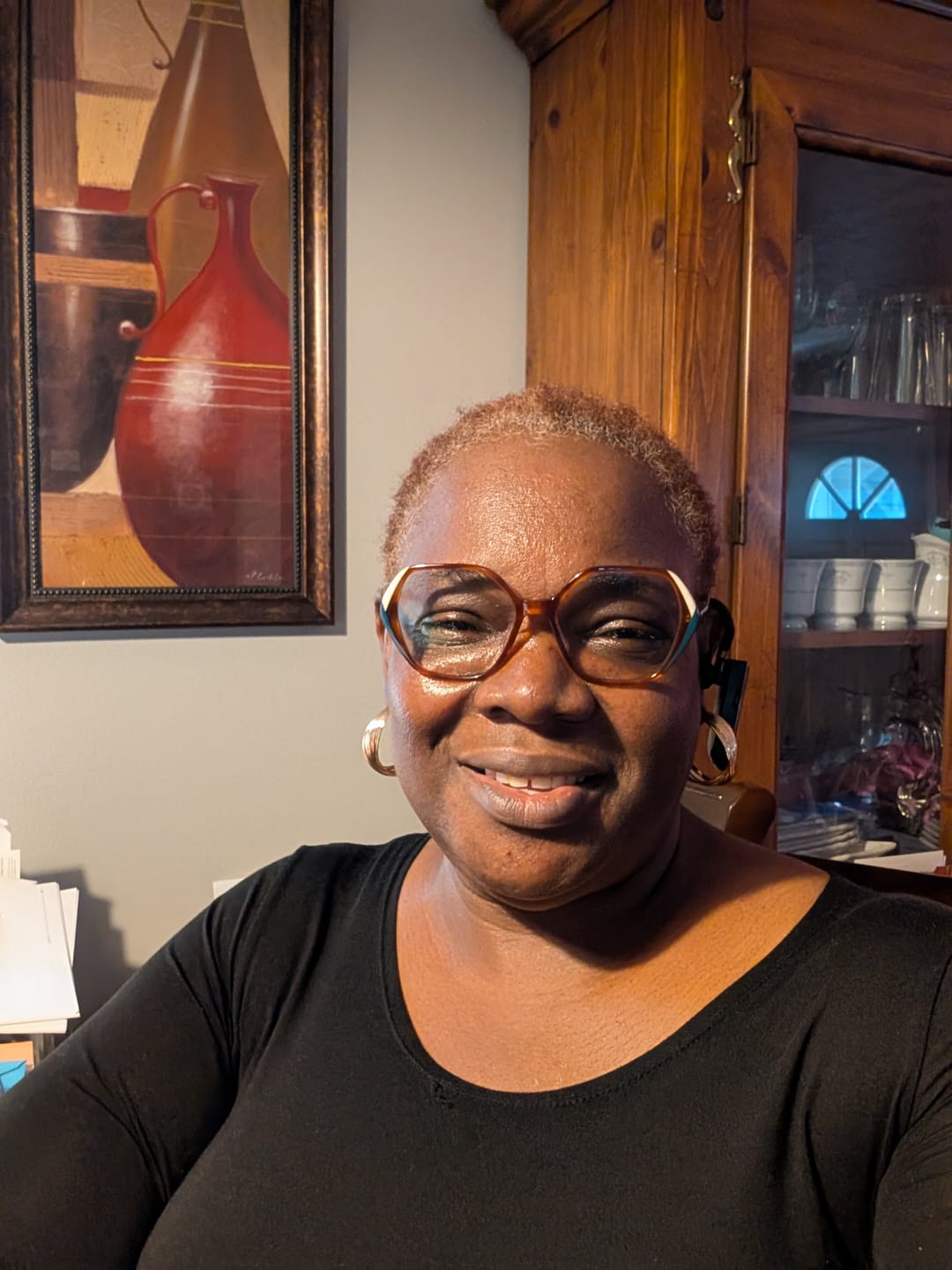 Customer photo review of Moisture N Slip Curling Cream