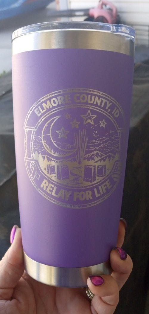 Customer photo review of Buy 25 Tumblers, Get 25 FREE (Limited Time Offer)