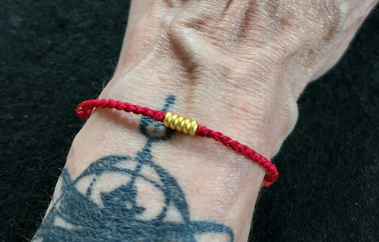 Customer photo review of Tibetisches Kraftarmband