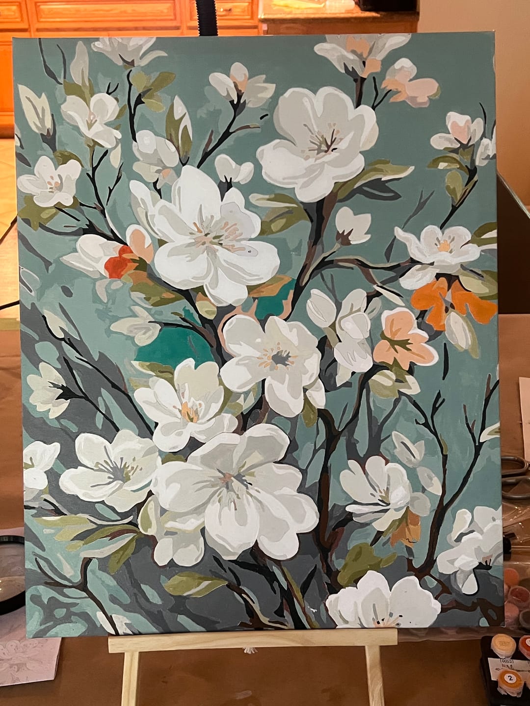 Customer photo review of Spring Blossom Tapestry