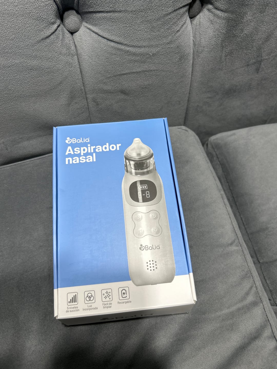 Customer photo review of Aspirador nasal