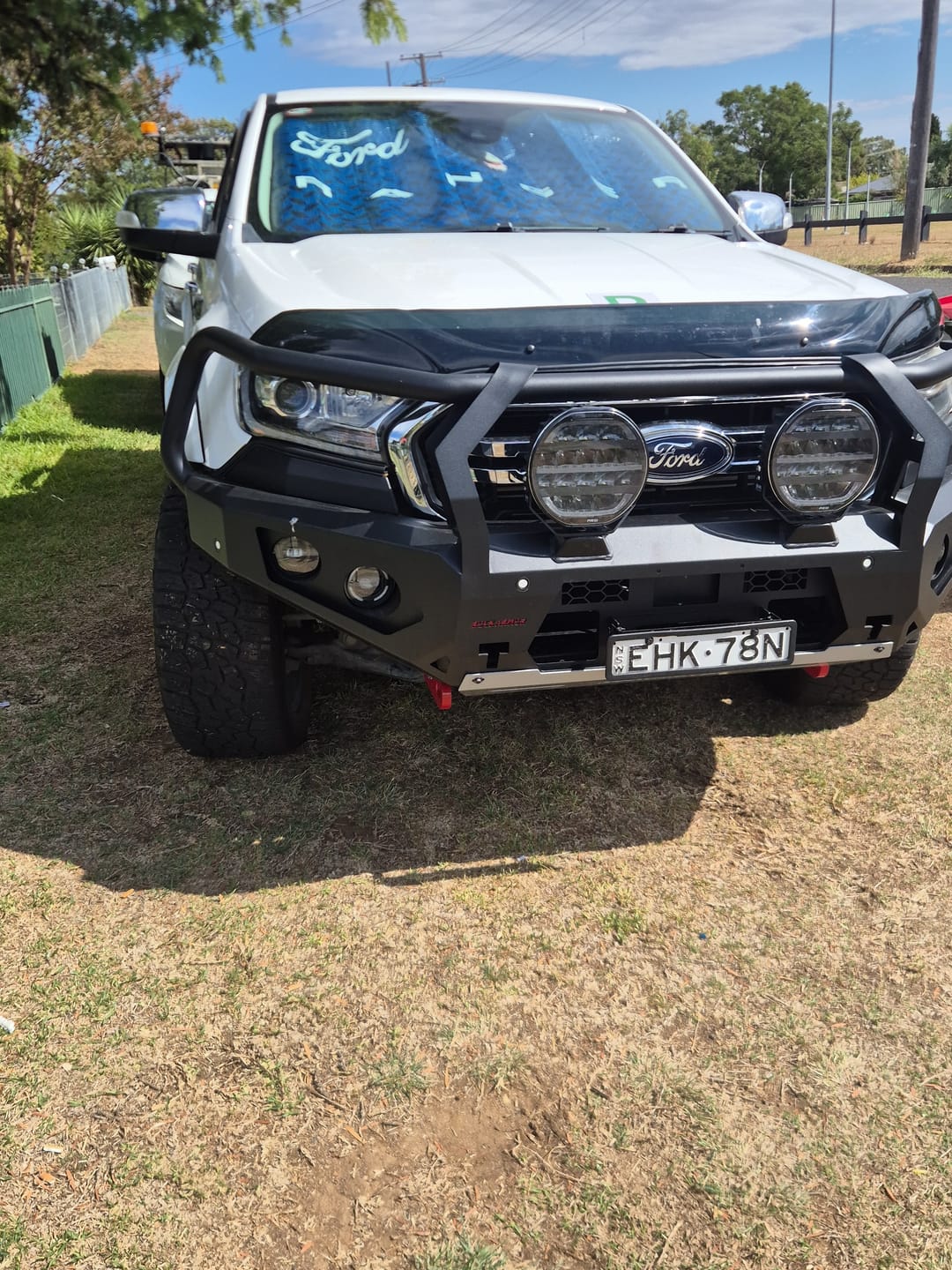 Customer photo review of Covert 9 Inch LED Driving Lights (PAIR W/HARNESS)