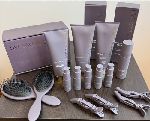 Customer photo review of Weightless Shampoo