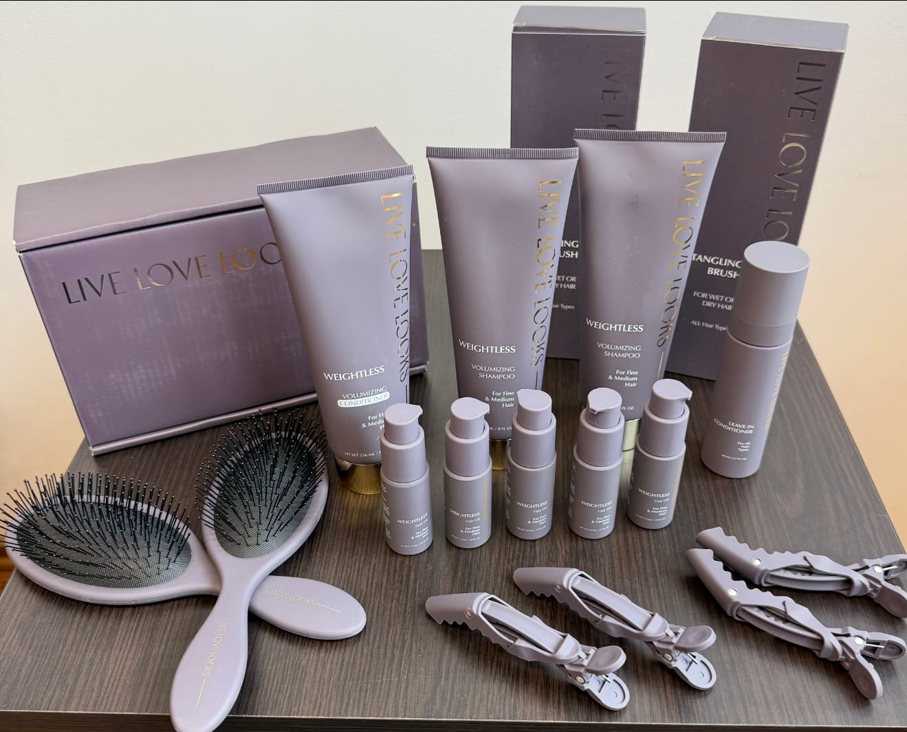 Customer photo review of Weightless Shampoo