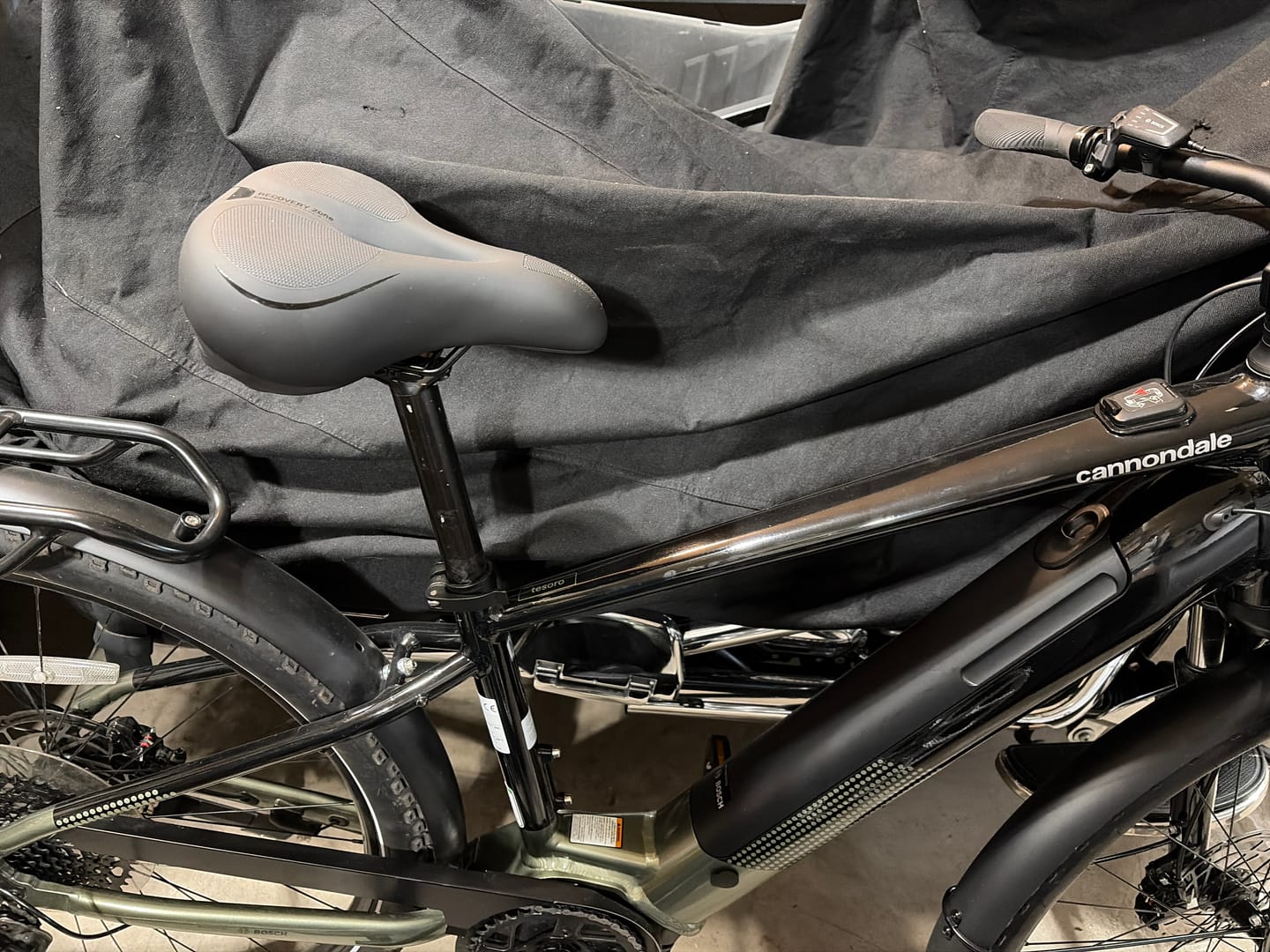 Customer photo review of Bike Saddle Comfort