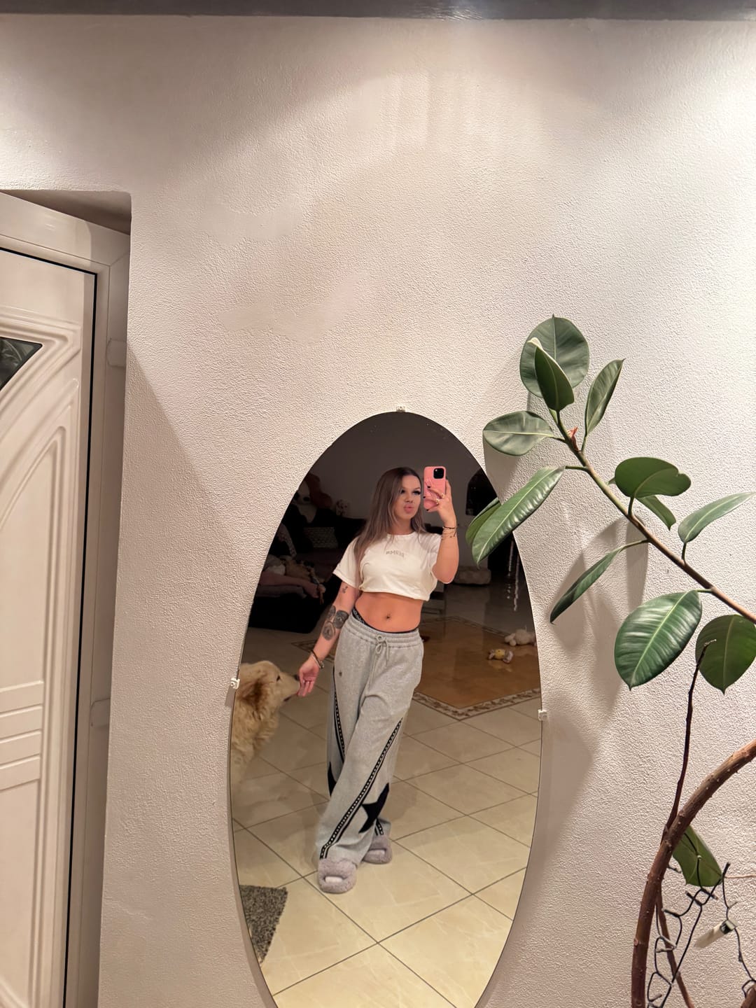Customer photo review of Aelfric Eden Panel Baggy Barrel Sweatpants