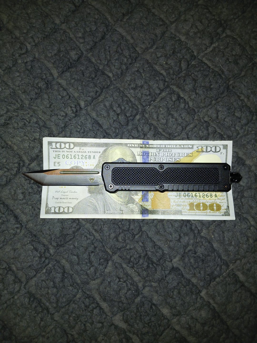 Customer photo review of VT Infiltrator D2 Small OTF Knife
