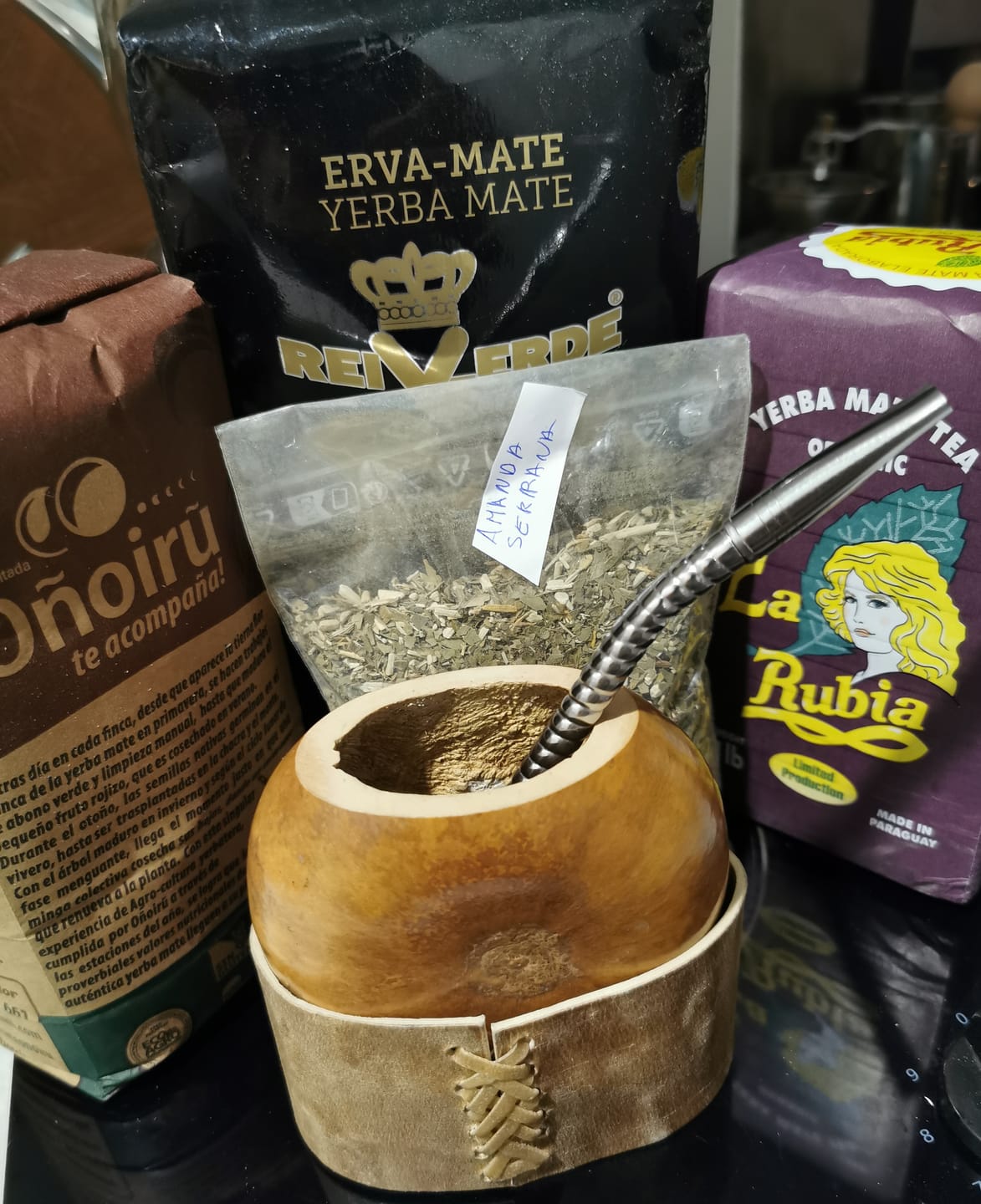 Customer photo review of La Rubia Organica - Yerba Maté Bio 0.5kg - 1kg