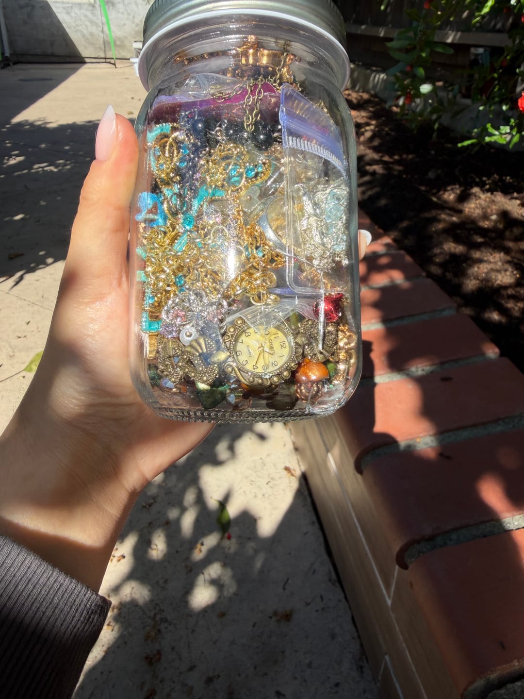 Customer photo review of 【Hot selling】customized mystery jewelry jar(glass jar)700ml/400ml