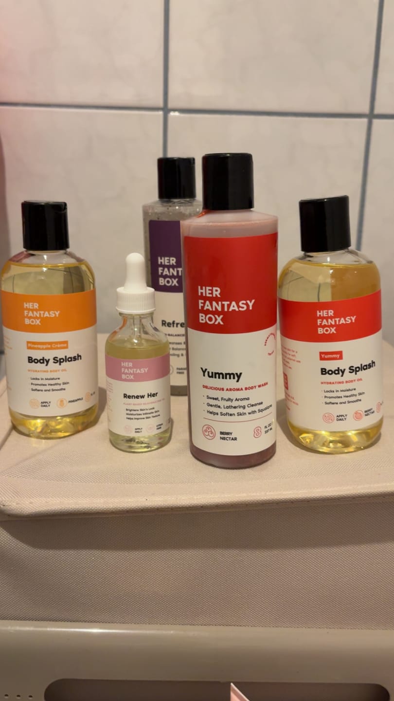 Customer photo review of The Everything Bundle - Total Hygiene Body Care Kit