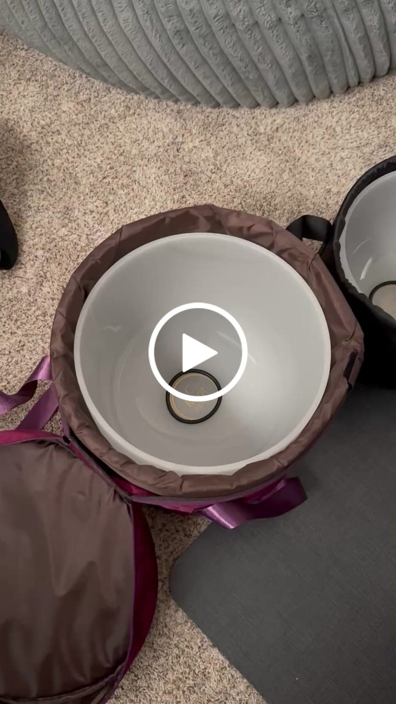 Customer video review of Crystal Singing Bowl Carrying Case Set