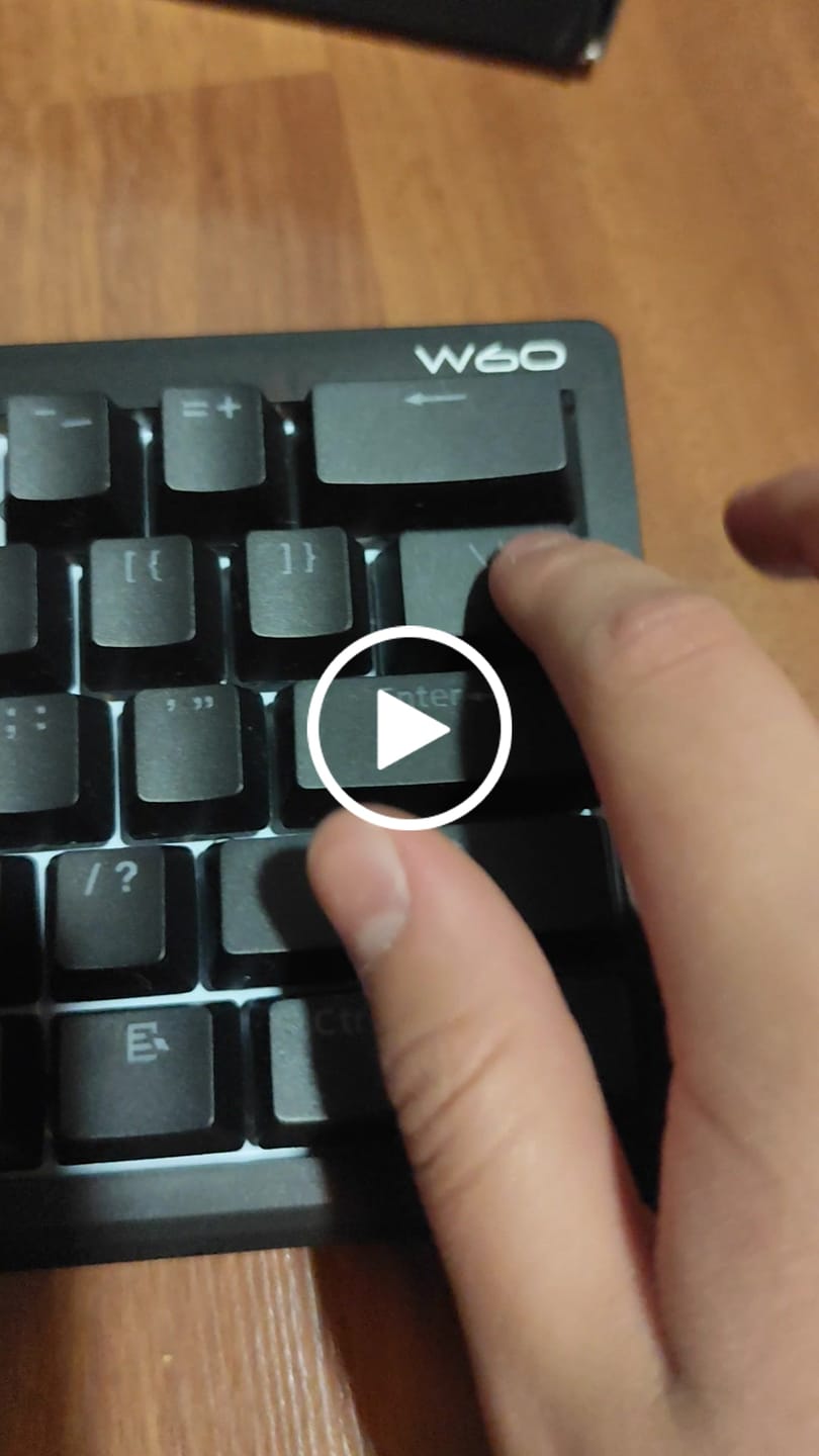 Customer video review of Wraith W60 Klavye (Manyetik Switch / HE)
