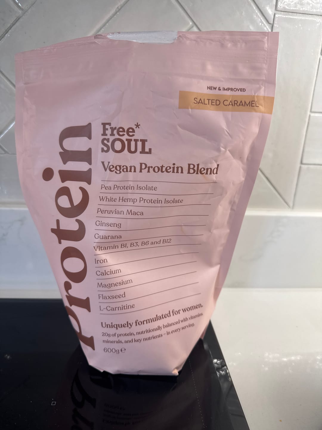Customer photo review of Vegan Protein Blend